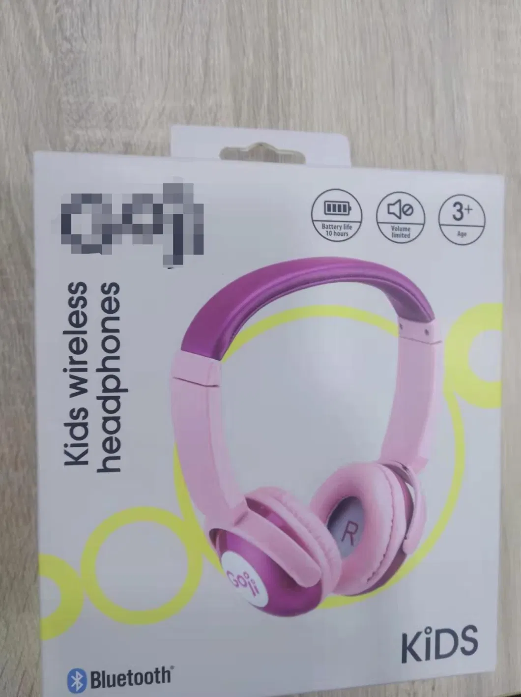 Bluetooth 5.0 Wireless Kids Headphones with 85dB Volume Limited on Ear Headphones for Children