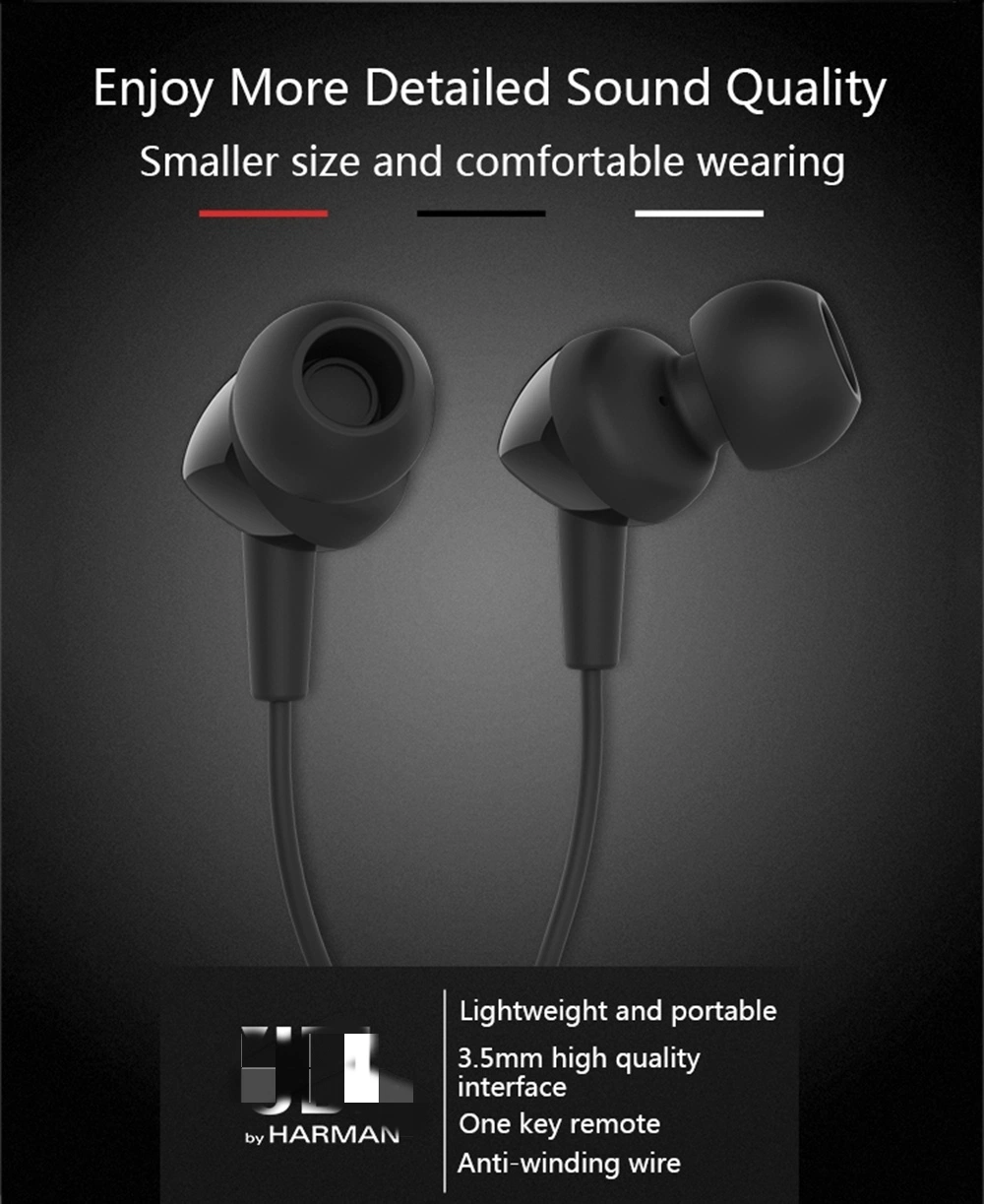Customized C100si in-Ear Headphones with Mic in Ear Wired Handsfree Earphones/Headphone with Mic