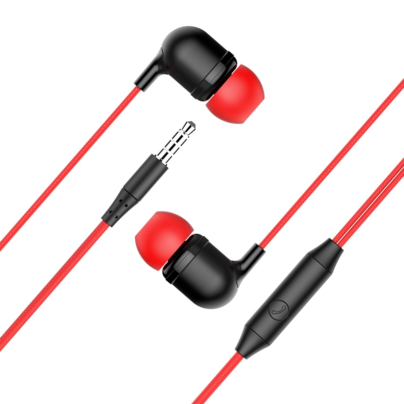 Wired Earphone Headphone Mobile with Mic for Smart Phone