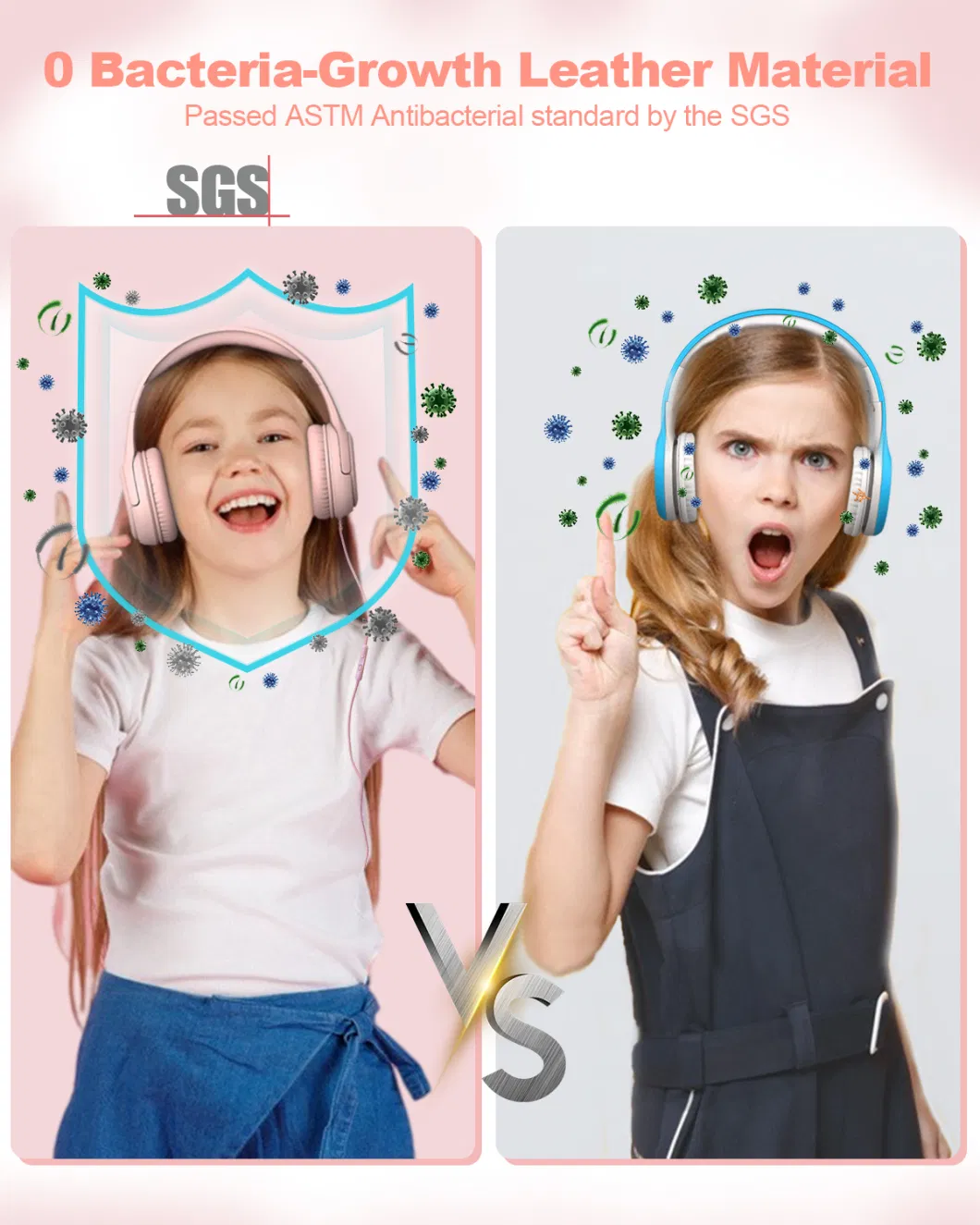 Wired Kids Headphone with Mic