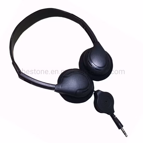 Wired Stereo Disposable Earphone Headset 3.5mm Jack Universal in Ear Headphones