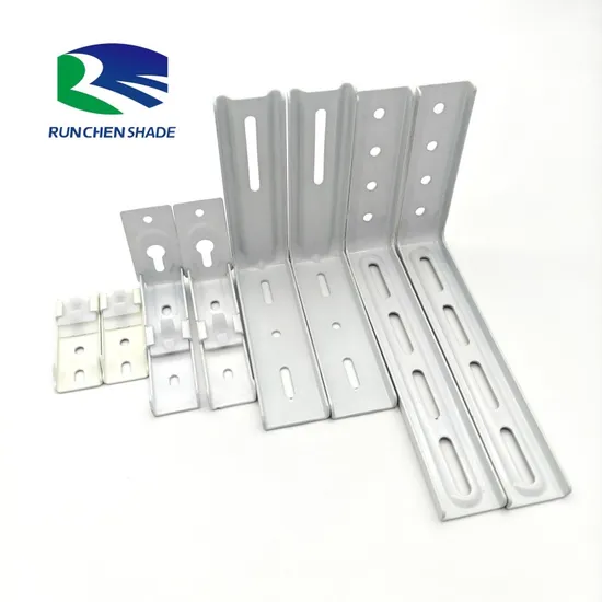 Wholesale Electric Motorized Smart Home Products Curtain Accessories S Rails Spring ceiling Bracket Single Top Mounting Code 
