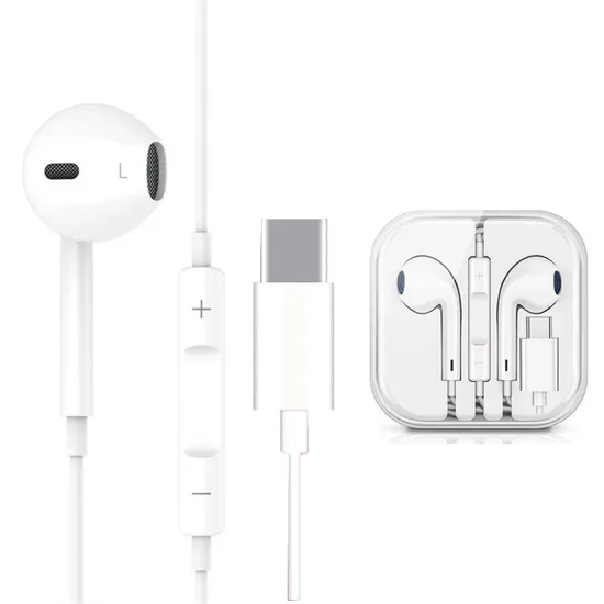 3.5mm Stereo Earphone Earbuds Wired Headphones Earpods with Mic Pg2 