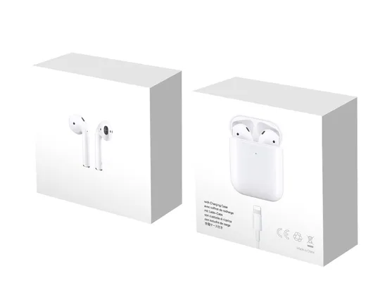 Factory Wholesale in Stock Top Selling Tws Compatible for Airr Pod Earbuds Earphone Headphone Case Accessories 