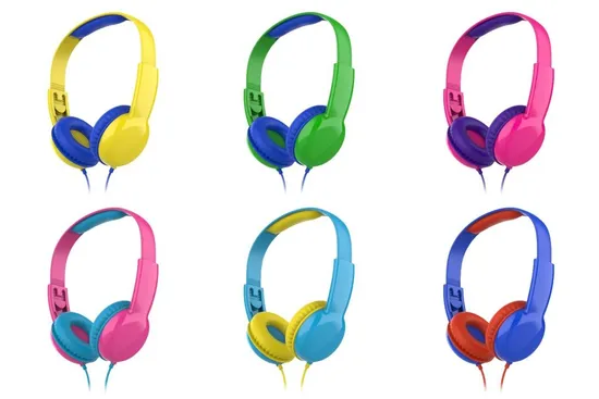 Cute Headphones with Cartoon Image for Children 