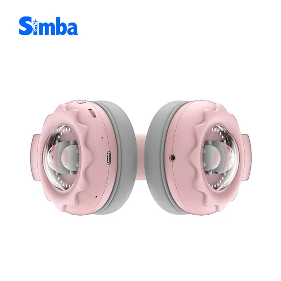Hot Sale Cute Children′s Headphones for Girls Kids with Mic 3.5mm Stereo Music Wireless Headset Gamer 