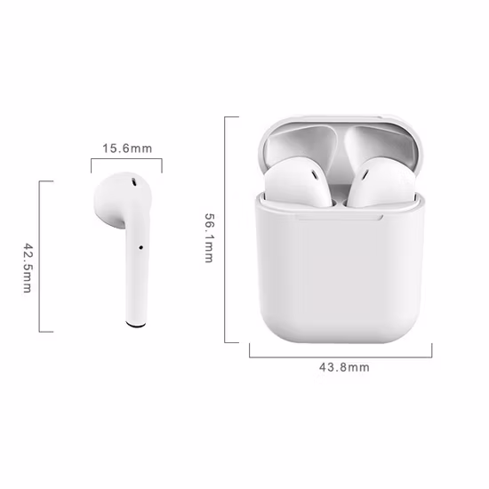 Sport Wireless Bluetooth Earphones Earbuds Headphone Auriculares Air Ear Pods Inpod I12 Tws