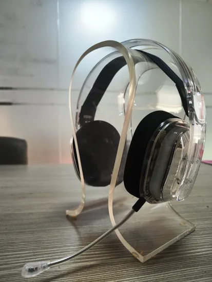 Transparent Wireless Bluetooth Gaming Headset, Bluetooth Headphone 