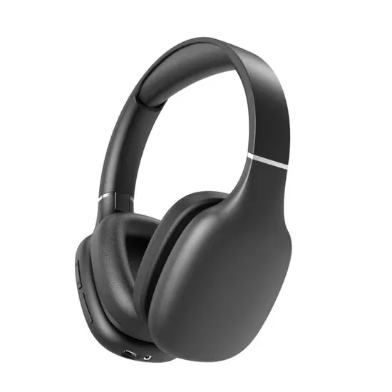 New Trend 2025 Bt Pod Max PRO Headphones HiFi Bass Noise Canceling Over Ear Bluetooth Wireless Headphones OEM Headset 