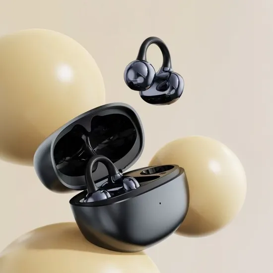 Stylish Open Wireless Stereo Earbuds Ear Clip Tws Earphones Clip