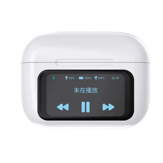 Wholesale Anc+Enc Bluetooth Earphone HiFi High Sound Quality LED Touch Screen Tws Earbuds 