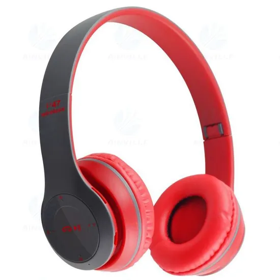 Best Selling Sound P47 Wireless Aviation Headset Cordless Kids Headphones V5.0 From The BSCI and ISO Certified Factory 